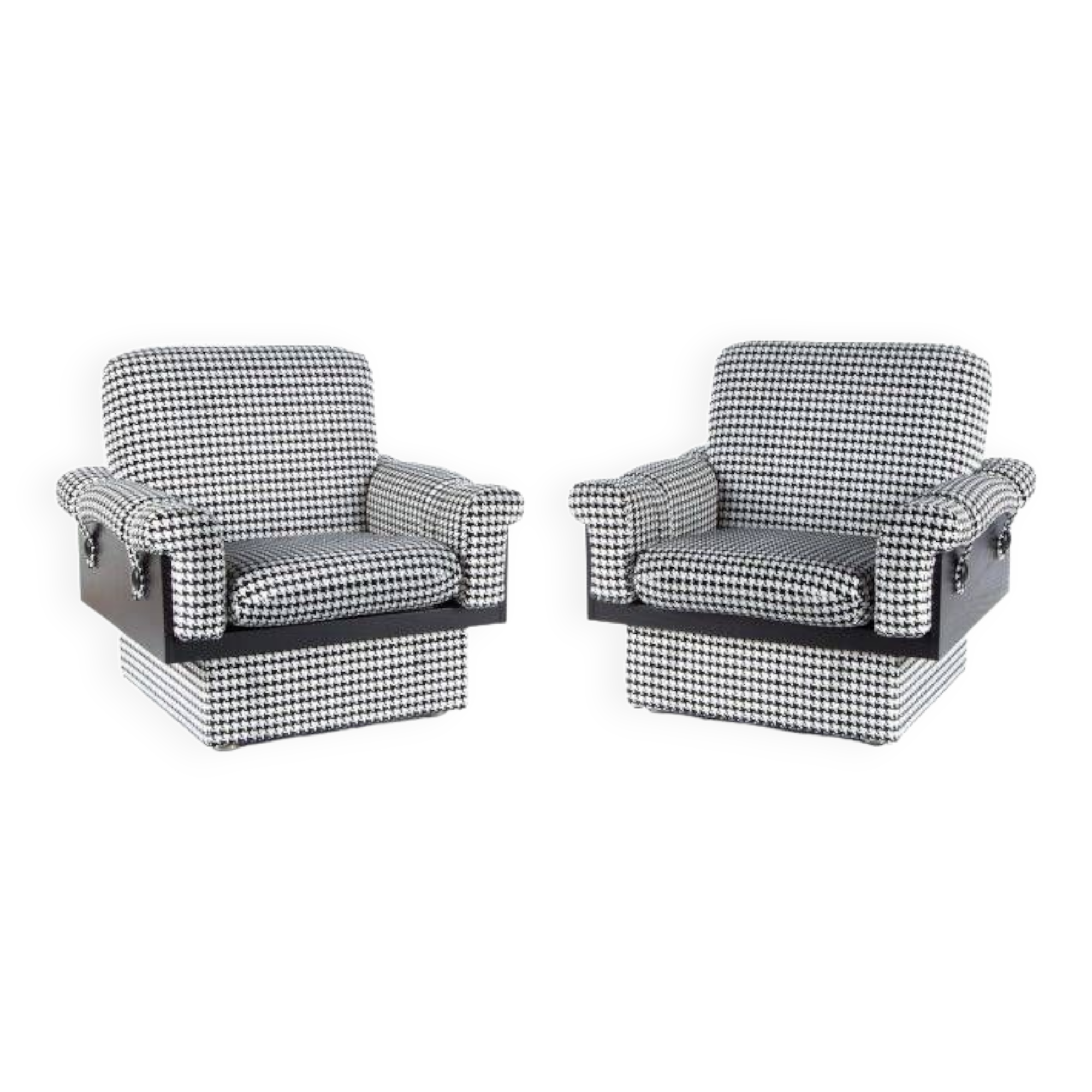 Set of 2 vintage armchairs, Drevotar, 1970s