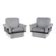 Set of 2 vintage armchairs, Drevotar, 1970s