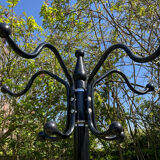 Vintage 1980s freestanding coat rack