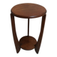 Art Deco oak sidetable