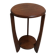 Art Deco oak sidetable