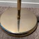 Articulated floor lamp from the 80s in gold metal