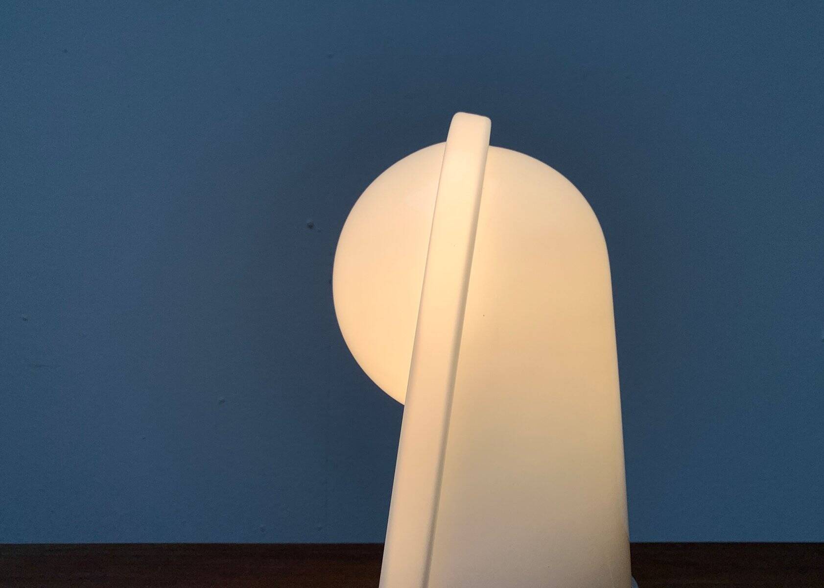 Mid-century German space age postmodern glass table lamp by Peill & Putzler, 1960s
