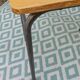 School desk and chair
