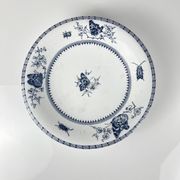 Low blue "Butterfly" compote dish by Minton & co, England, 19th century