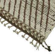 Handwoven Tribal One of a Kind 272 cm x 375 cm Beige Wool Carpet