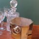 Silver-plated champagne cooler made by the silversmith St James