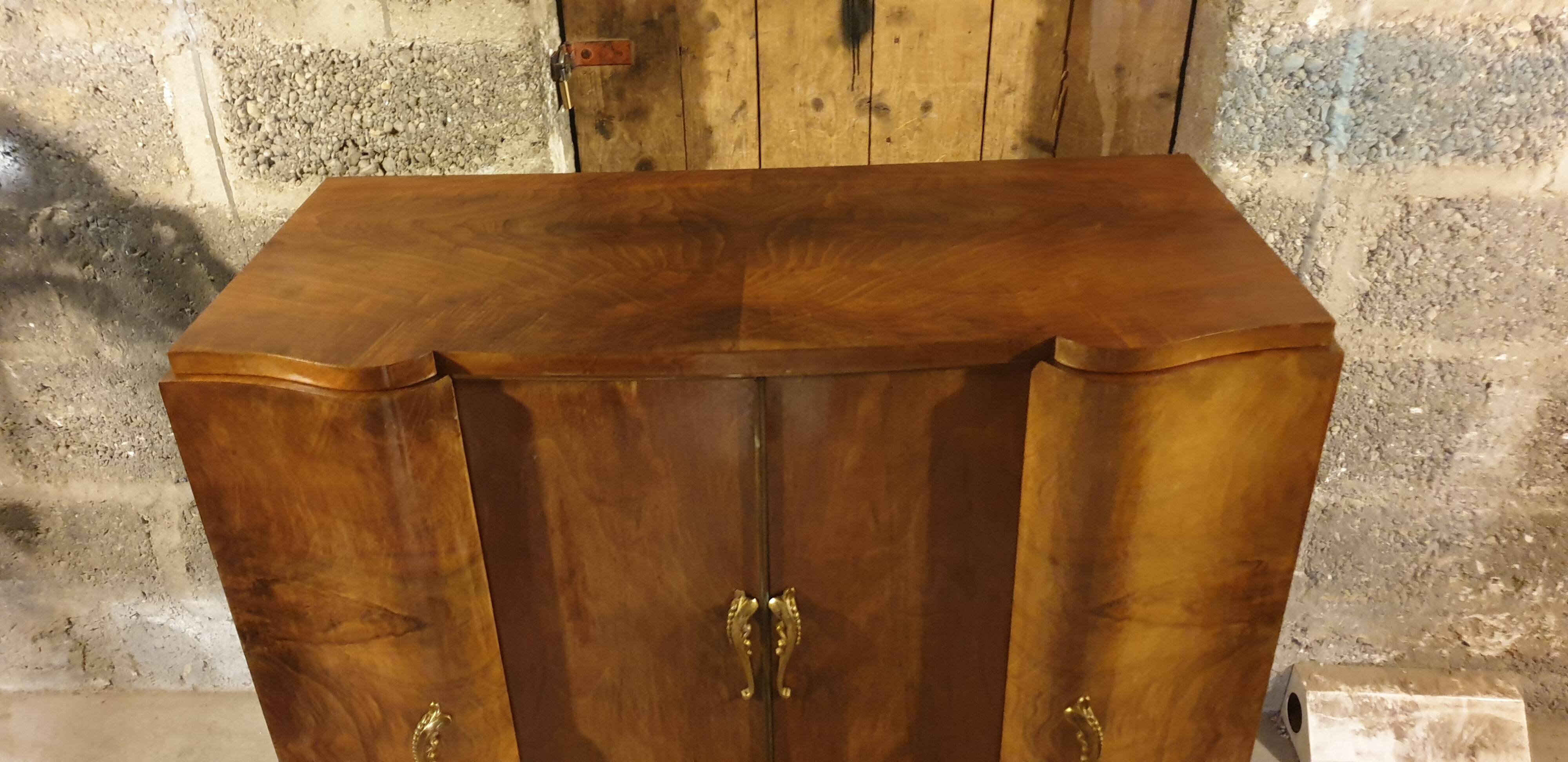 Art Deco music cabinet