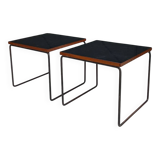 Pair of Pierre Guariche flying tables for Steiner