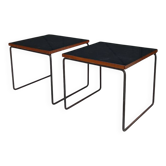 Pair of Pierre Guariche flying tables for Steiner