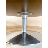 Round coffee table by Pierre Paulin for Artifort, 1990