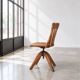 Chaise d’atelier en chêne