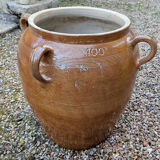 Stoneware jar - salting jar - 100 litres -
