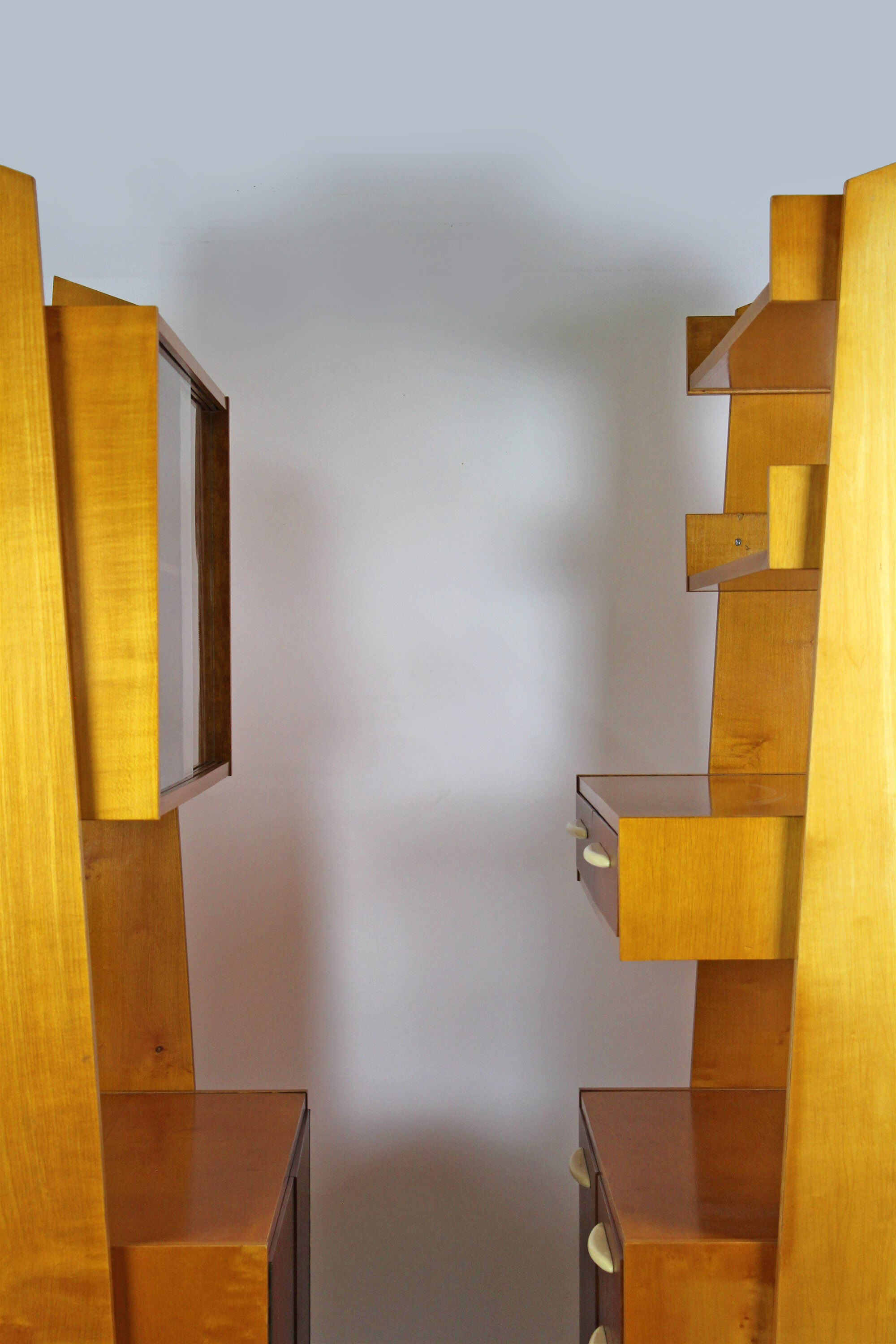 Paire de bibliothèques, années 1960