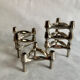 Candleholders by Fritz Nagel for BMF, 1960s, set of 6