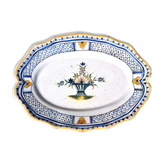Serving dish signed Émile Teyssier