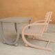 Vintage children's desk and chair for S.I.M.B.A.G. editions