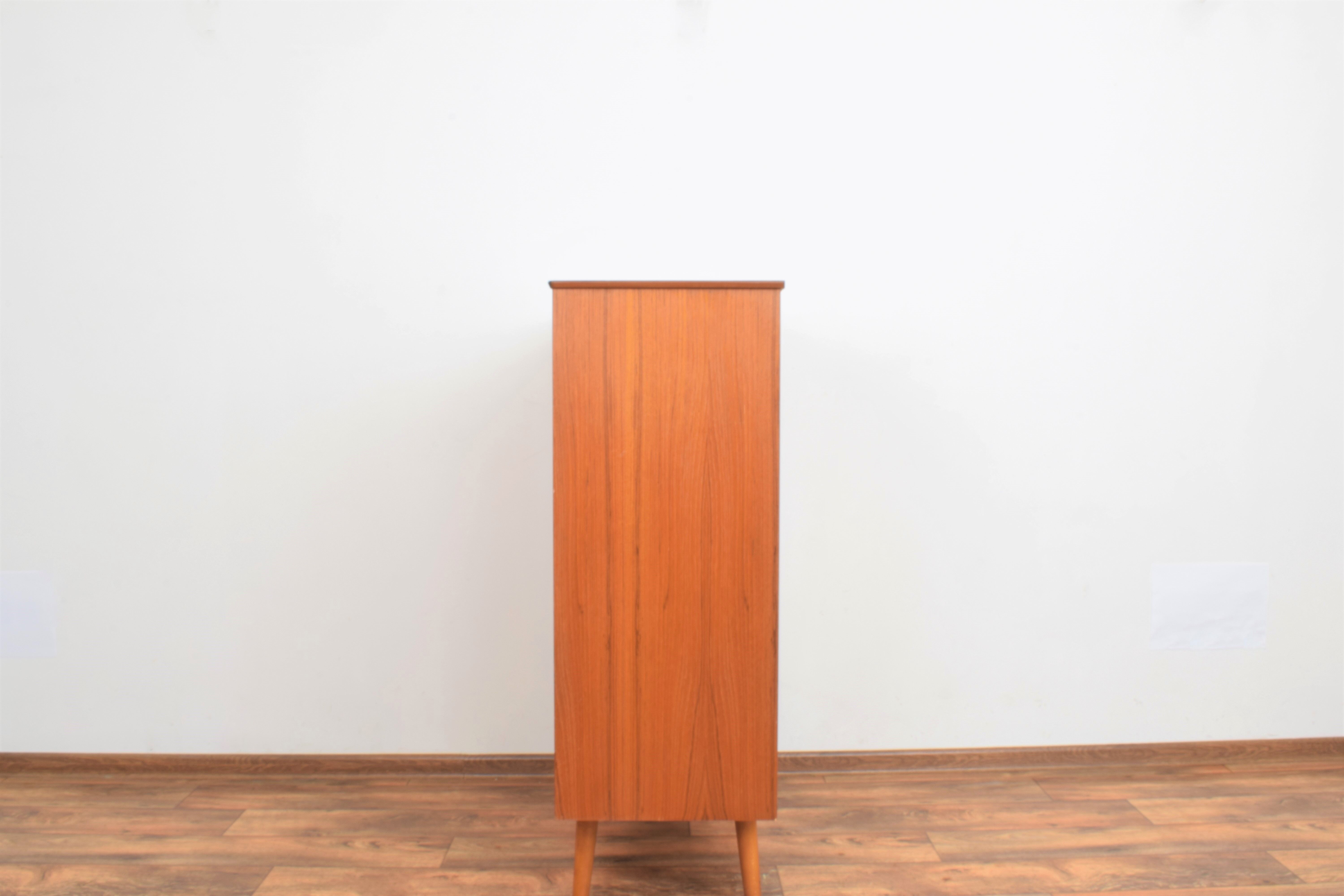 Mid-century danish teak chest of drawers, 1960