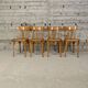Set of 4 Baumann bistro chairs