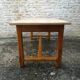 Oak farmhouse table