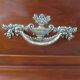 Rare - Pretty English chest of drawers - 3 drawers - solid wood "tomb" chest of drawers - Sourisseau cabinetmaker