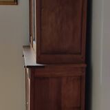 Country-style 2-part sideboard in light beech