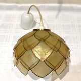 Suspension flower lotus mother-of-pearl