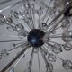 Chandelier "Metropolitan" Met Starburst by Grand J. & L. Lobmeyr, an extremely rare piece.