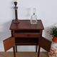 Directory style marquetry side table