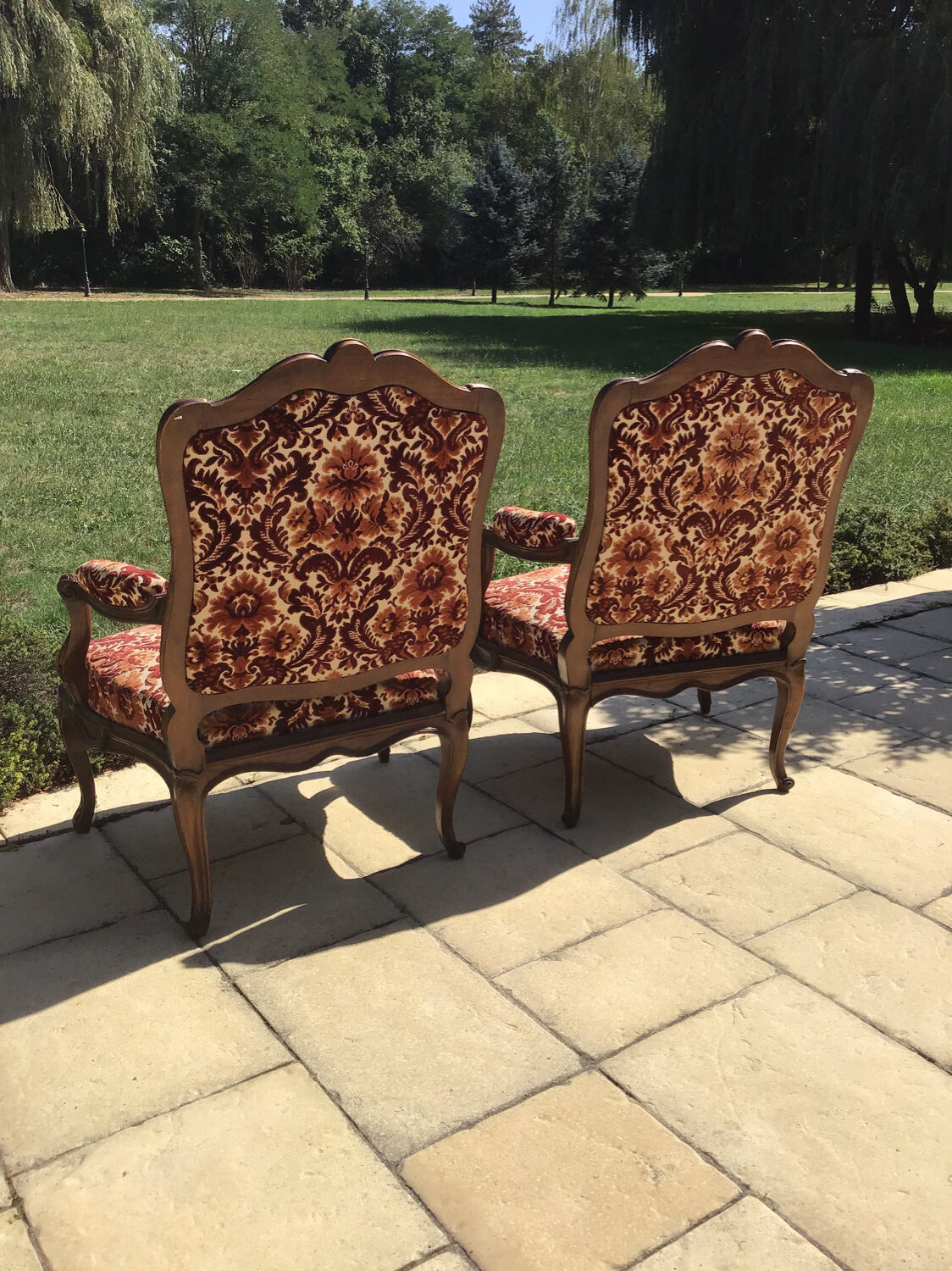 Pair of 19th century armchairs