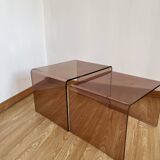 Plexiglass coffee table Michel Dumas
