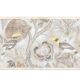 Painted canvas depicting toucans. Contemporary work.