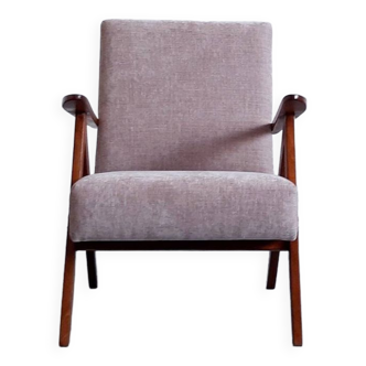Mid century easy chair model b - 310 var in grey