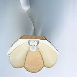 Bohemian suspension flower shape in raffia