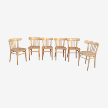 6 chaises bistrot