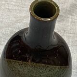 Glazed stoneware vase signed Charles Hair