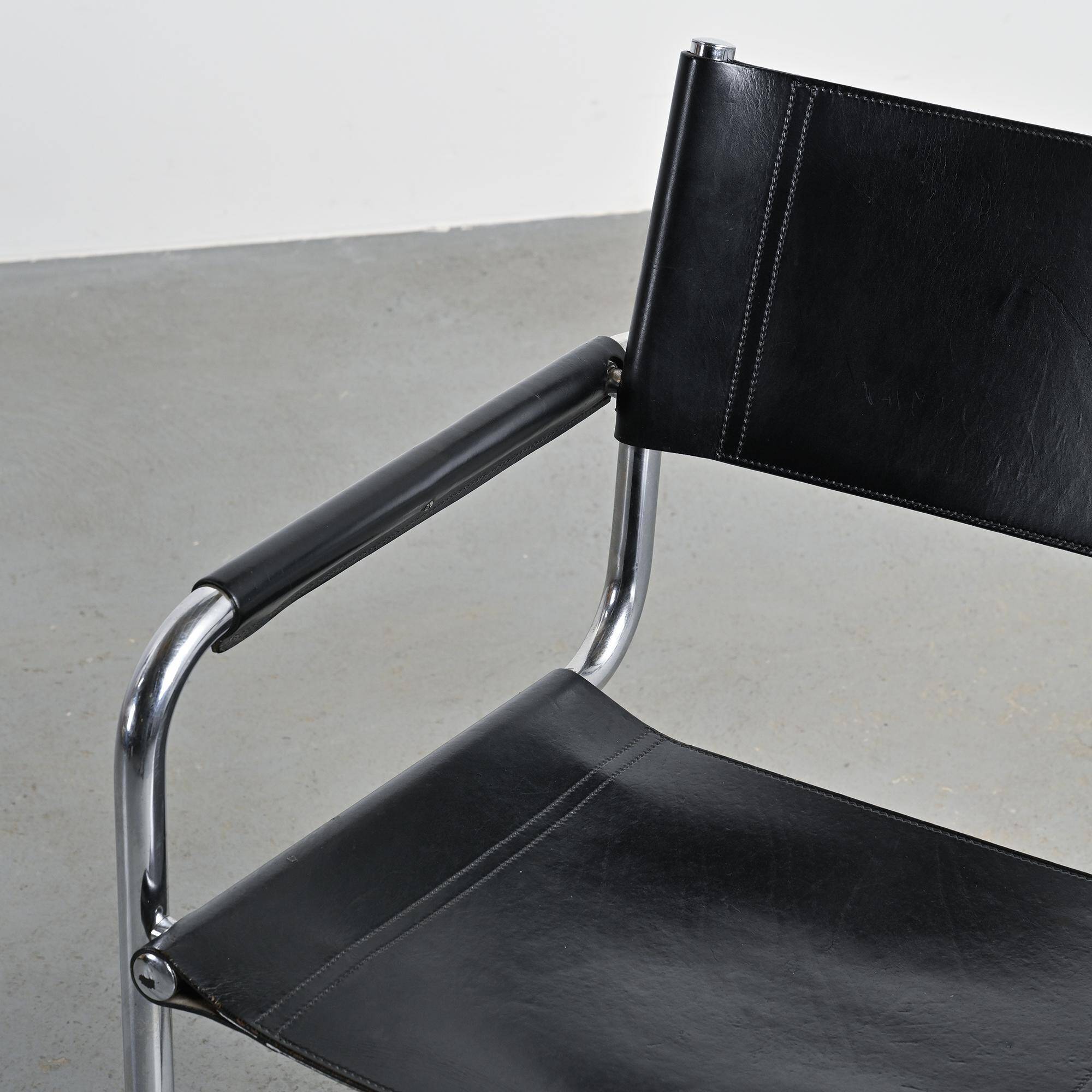 Pair of cantilever armchairs by Matteo Grassi, Italy, circa 1970.