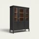 Armoire vitrée art déco démontable 1930