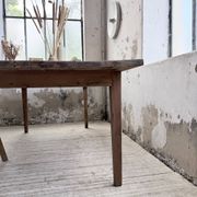 Farm table pitch pine 2 x 1 m from the 1950s