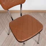 Vintage chrome chair, l'auvergnate brand