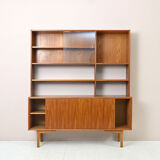 Scandinavian vintage sideboard with display case