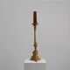 Large Provincial Copper Church Candlestick, France, ca. 1900