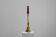 Large Provincial Copper Church Candlestick, France, ca. 1900