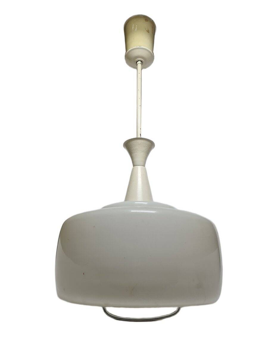 Vintage pendant lamp in glass, Germany, 1960s