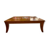 Roche&Bobois mahogany coffee table