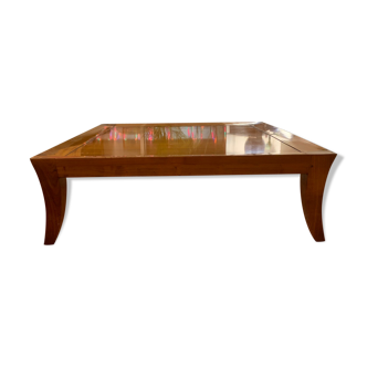 Roche&Bobois mahogany coffee table