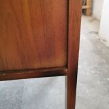 Vintage storage cabinet from the 60s, walnut.