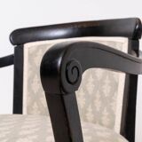 Set of 2 Biedermeier Armchairs in Rustic, Countryside Style, Austria, 1850s