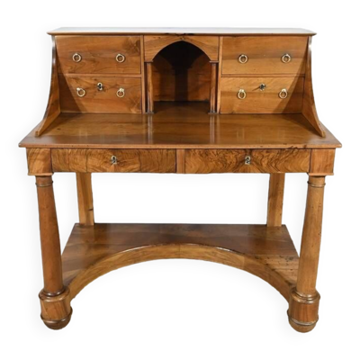 Rare Bureau de Propriété, en Noyer, époque Empire – Début XIXe