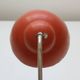 Lampe de table rouge des années 60 d'Inkop.